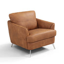 Safi Chair, Cappuccino Leather Acme