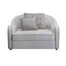 Mahler Chair w/2 Pillows, Beige Linen Acme