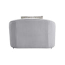 Mahler Chair w/2 Pillows, Beige Linen Acme