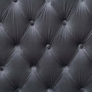 Gillian II Chair, Dark Gray Velvet Acme