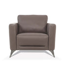 Malaga Chair, Taupe Leather Acme