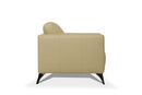 Malaga Chair, Cream Leather Acme