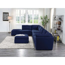 Crosby Modular - Armless Chair, Blue Fabric Acme
