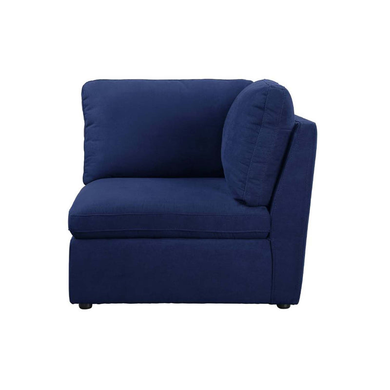 Crosby Modular - Wedge, Blue Fabric Acme