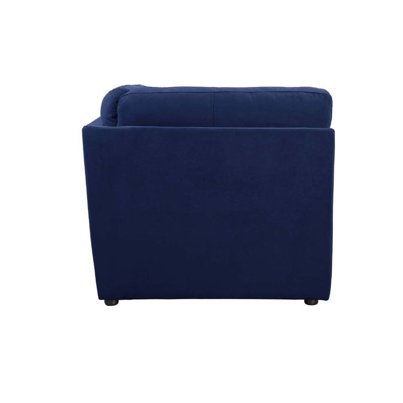 Crosby Modular - Wedge, Blue Fabric Acme