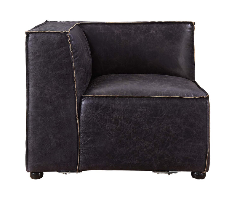 Birdie Modular - Wedge, Antique Slate Top Grain Leather Acme