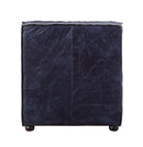 Birdie Modular - Armless Chair, Vintage Blue Top Grain Leather Acme