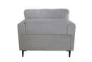 Kyrene Chair, Light Gray Linen Acme