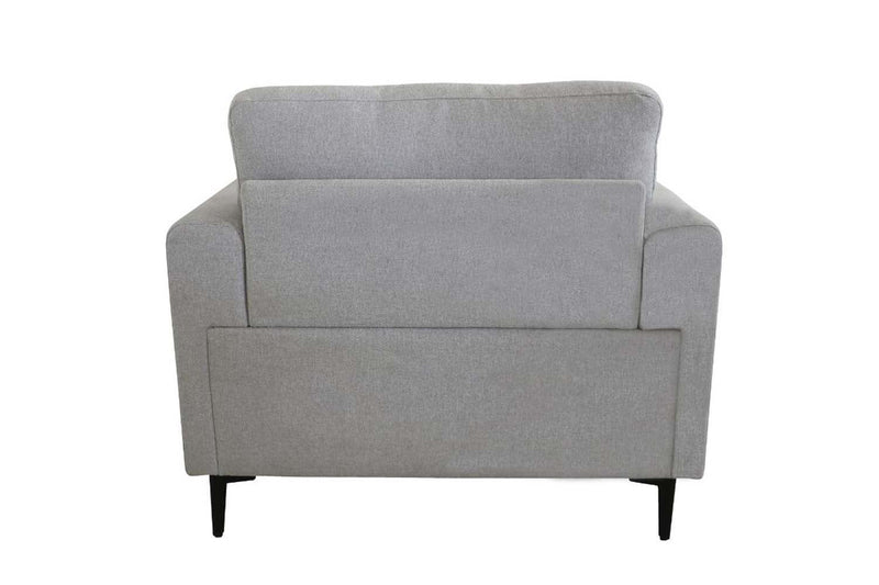 Kyrene Chair, Light Gray Linen Acme