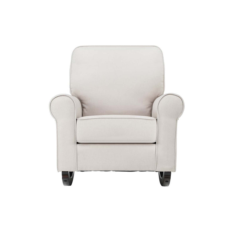 Elvin Rocking Chair, Beige Fabric Acme