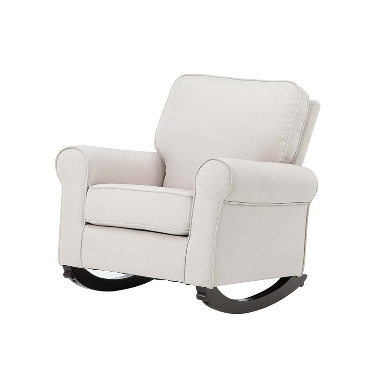 Elvin Rocking Chair, Beige Fabric Acme