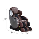 Pacari Massage Chair, Chocolate Faux Leather Acme
