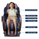 Pacari Massage Chair, Chocolate Faux Leather Acme