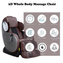 Pacari Massage Chair, Chocolate Faux Leather Acme