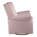 Tamaki Swivel Chair w/Glider, Pink Fabric Acme