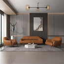 Leonia Chair, Cognac Leather Acme