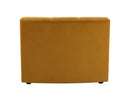 Felicia Modular Chair, Yellow Velvet Acme