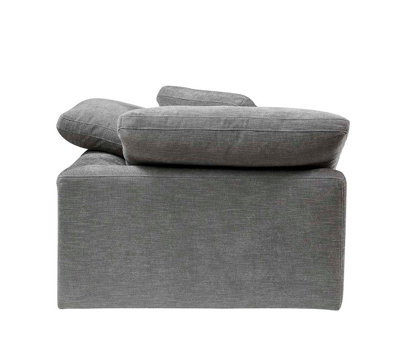 Naveen Modular - Wedge w/Pillow, Gray Linen Acme