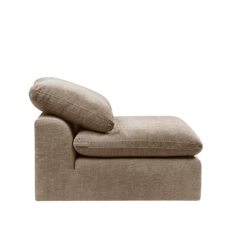 Naveen Modular - Armless Chair, Beige Linen Acme