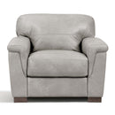 Cornelia Chair, Pearl Gray Leather Acme