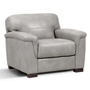Cornelia Chair, Pearl Gray Leather Acme