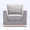 Valin Chair, Grey Linen Acme