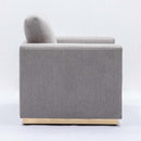 Valin Chair, Grey Linen Acme