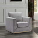 Valin Chair, Grey Linen Acme