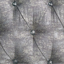 Miliani Chair w/Pillow, Fabric & Antique Bronze Finish Acme