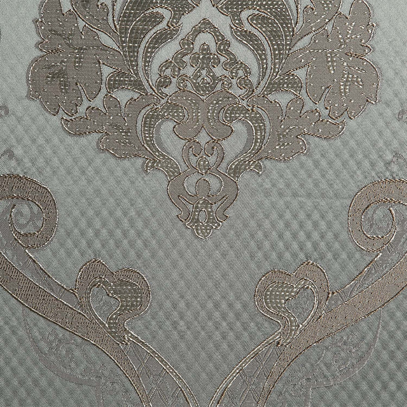 Miliani Chair w/Pillow, Fabric & Antique Bronze Finish Acme