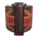 Brancaster Chair, Antique Slate Top Grain Leather Acme