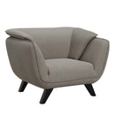 Nayeli Chair, Brown Linen Acme