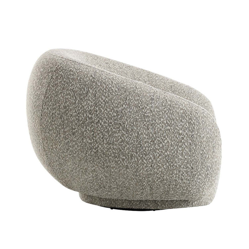 Isabel Chair w/Swivel, Brown Boucle Acme