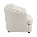 Mariko Chair w/Pillow, Beige Linen Acme