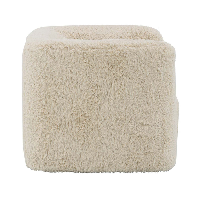 Upendo Chair w/Swivel, Beige Linen Acme