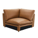 Brighton Modular - Wedge, Brown Top Grain Leather Acme