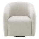 Etienne Chair w/Swivel, Beige Linen Acme