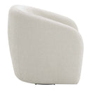 Etienne Chair w/Swivel, Beige Linen Acme