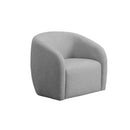 Etienne Chair w/Swivel, Gray Linen Acme