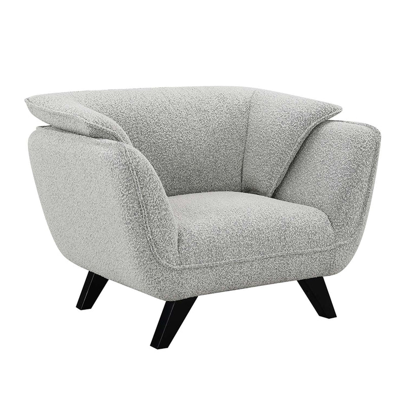 Nayeli Chair, Light Gray Boucle Acme