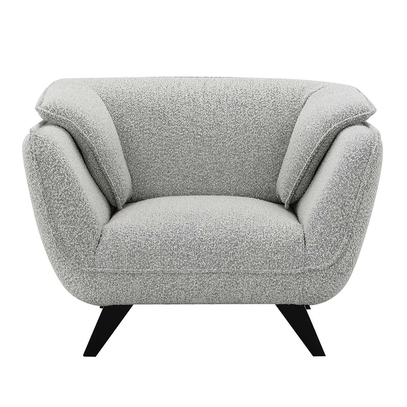 Nayeli Chair, Light Gray Boucle Acme