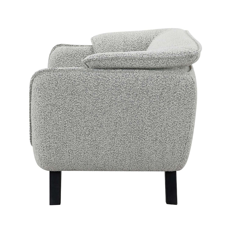 Nayeli Chair, Light Gray Boucle Acme