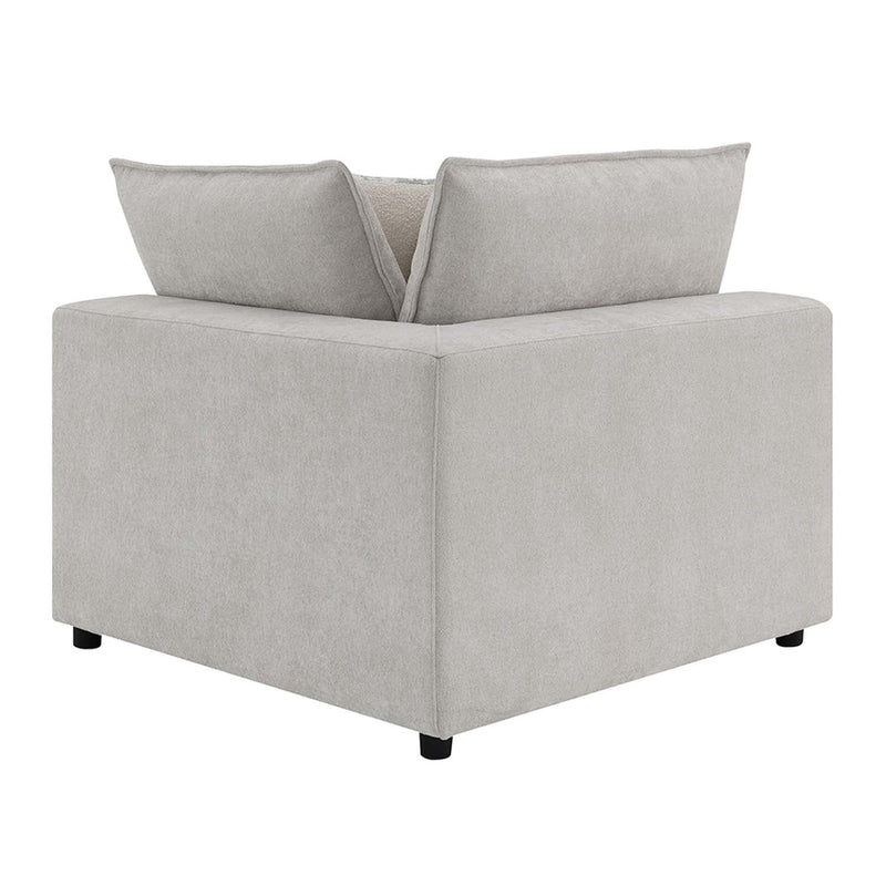 Marisa Modular Wedge w/Pillow, Beige Boucle Acme