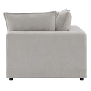 Marisa Modular Wedge w/Pillow, Beige Boucle Acme