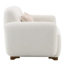 Darius Chair w/Pillow, Beige Boucle Acme