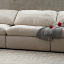 Naveen Modular - Armless Chair, Ivory Linen Acme