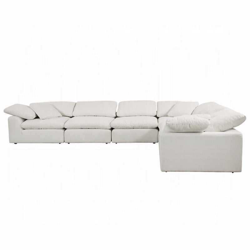 Naveen Modular - Wedge w/Pillow, Ivory Linen Acme