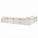 Naveen Modular - Wedge w/Pillow, Ivory Linen Acme