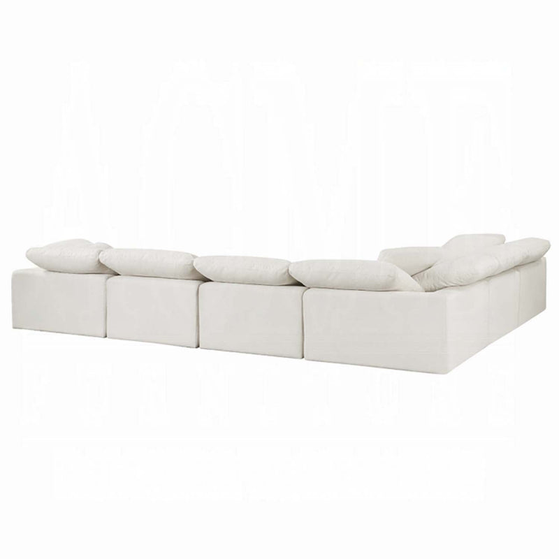 Naveen Modular - Wedge w/Pillow, Ivory Linen Acme