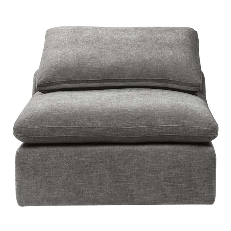 Naveen Modular - Armless Chair, Gray Linen Acme